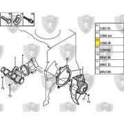 1336J6-Flange do Coletor