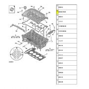 JUNTA DO CABECOTE - PEUGEOT E CITROEN | 9803673380
