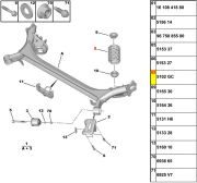 5102GC-Mola da Suspensao Traseira