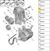 5751E8-Tensor da Correia do Alternador